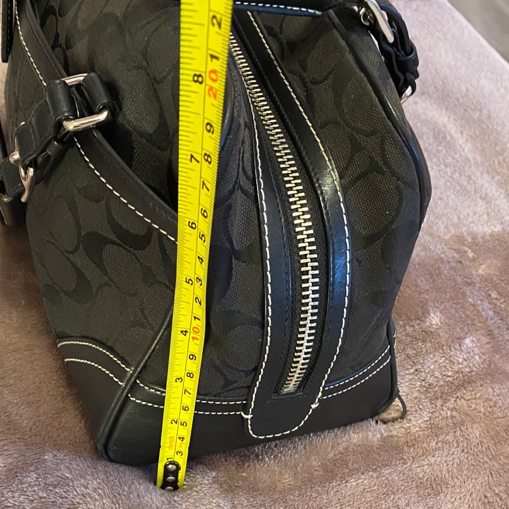 Coach Black Satchel - Picture 4 of 13